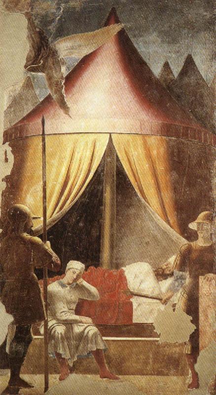 Piero della Francesca The Dream of Constantine Germany oil painting art